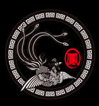 手绘水彩凤凰