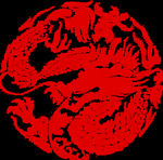 中国风金色龙元素