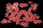 中国风金色龙元素
