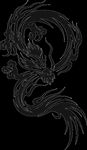 中国风金色龙元素
