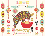 2021牛年海报