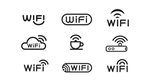 单色多场景应用无线WIFI标识