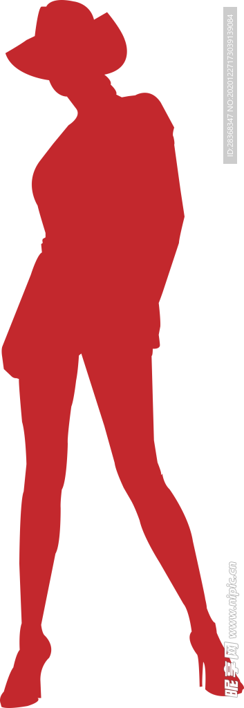 美女剪影