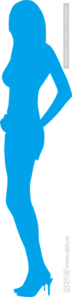 美女剪影