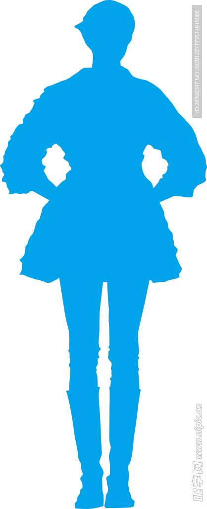美女剪影