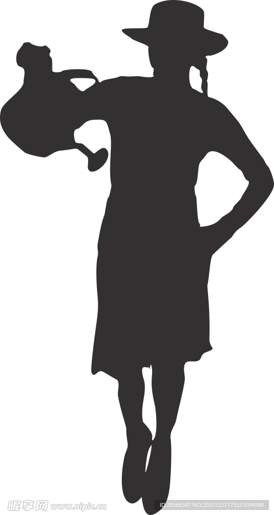 美女剪影