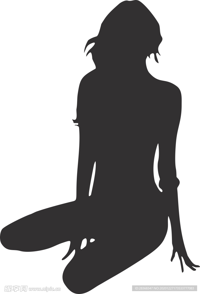 美女剪影
