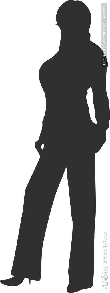 美女剪影