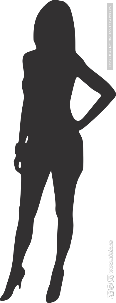 美女剪影