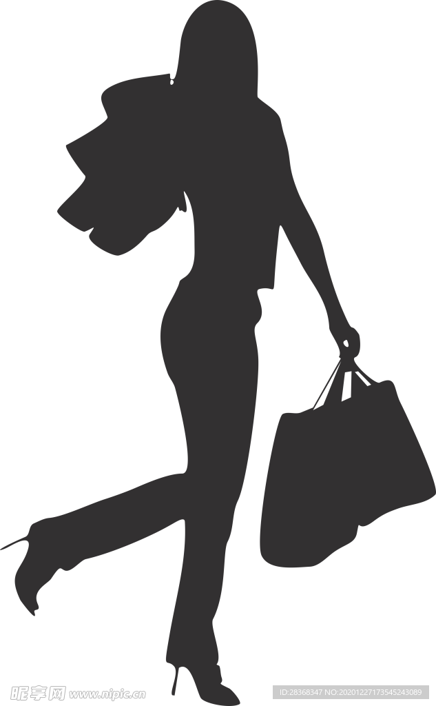 美女剪影