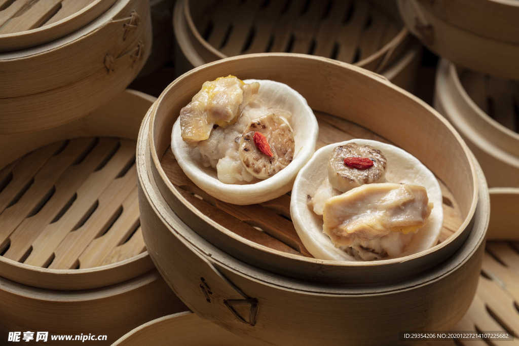 水晶虾饺图片