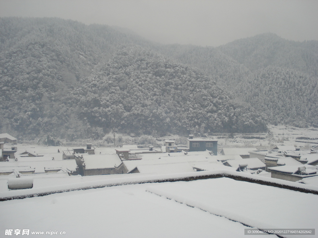 2020雪景