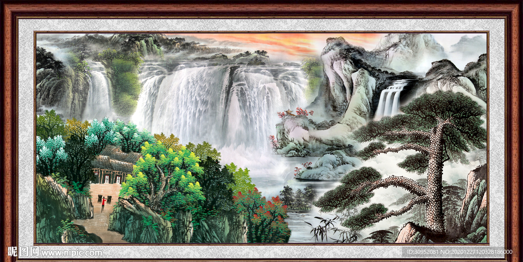 山水画