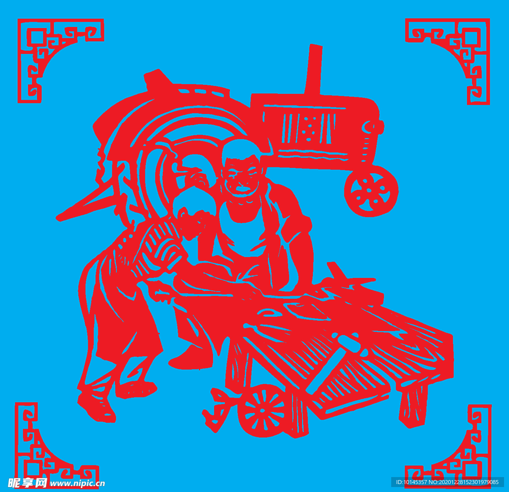 修机器剪纸