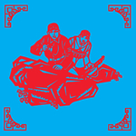 侦察敌情剪纸