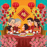 年夜饭人物
