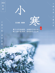 小寒海报 小寒素材 冰雪素材