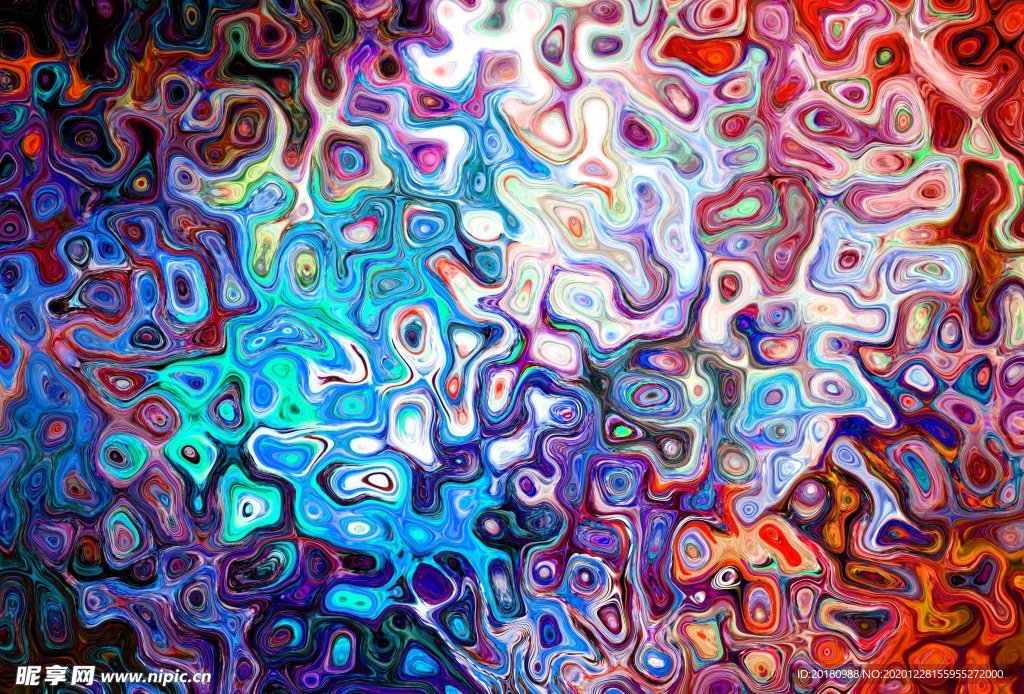 抽象变色背景