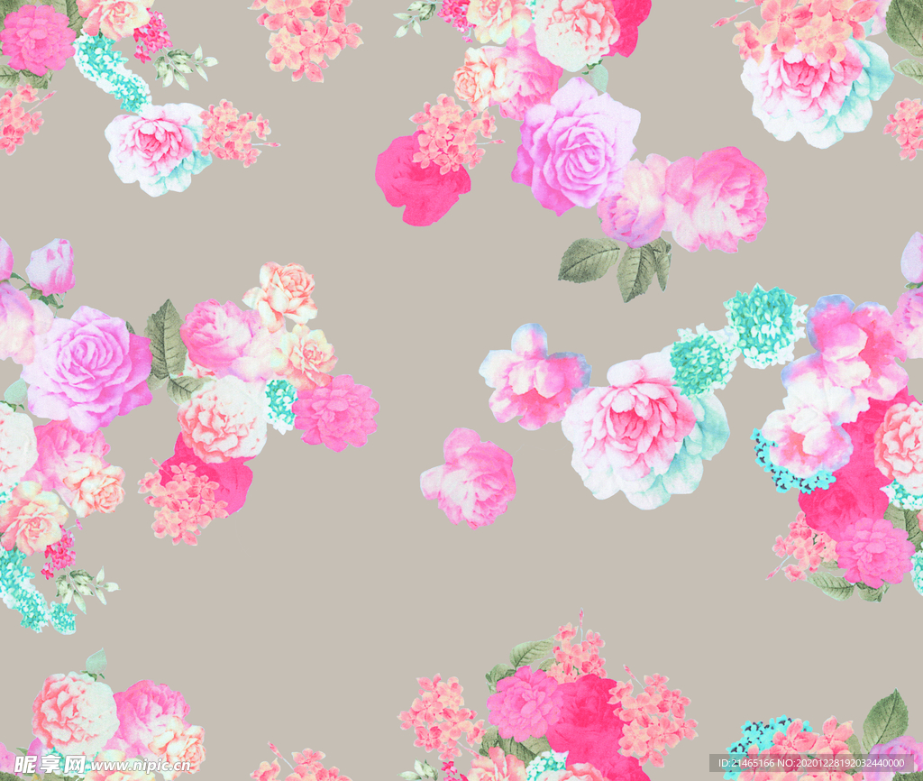 手绘花 大牌