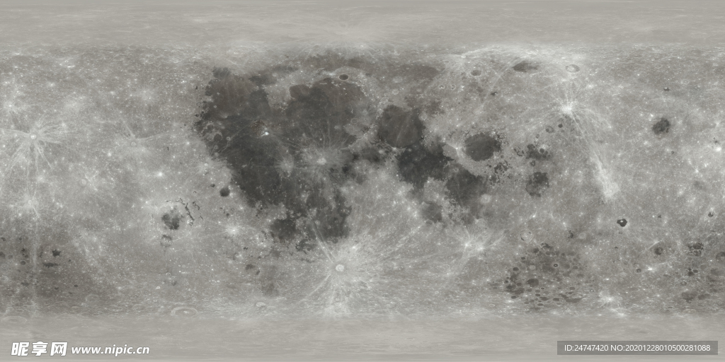 月球贴图 8K