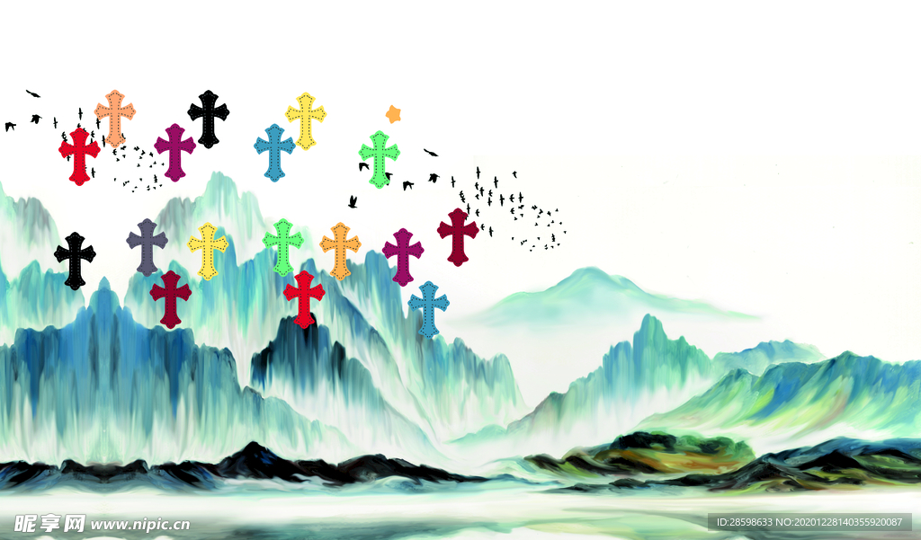 山水画