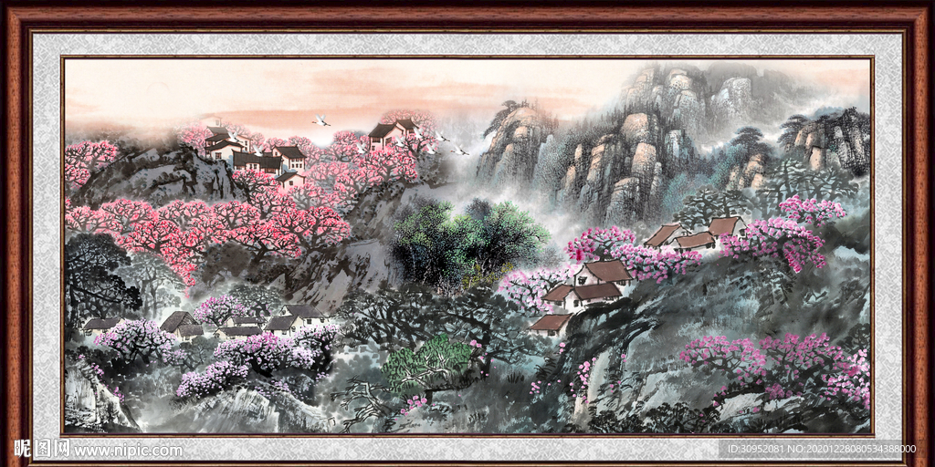 国画山水