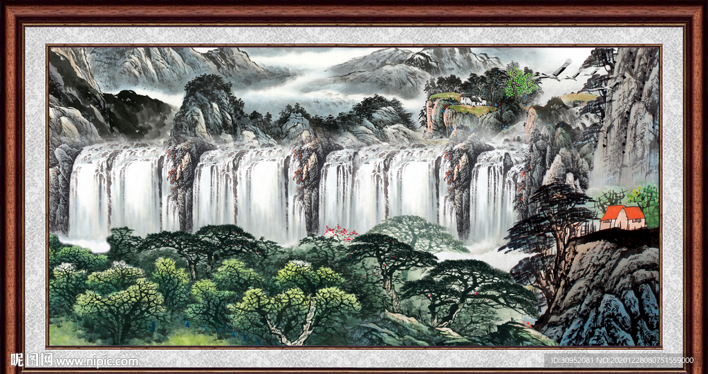 国画山水
