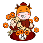 卡通牛