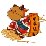 卡通牛