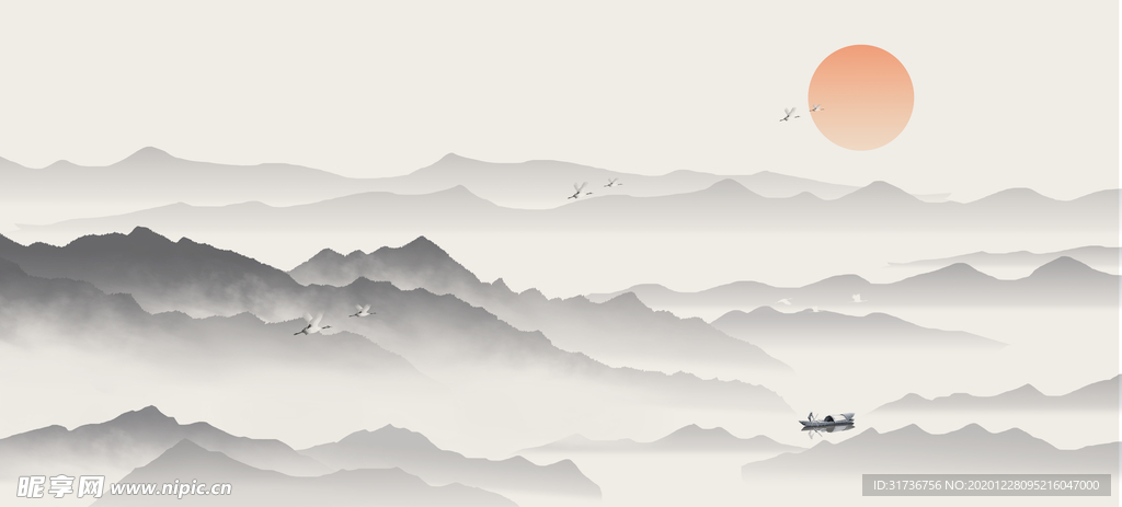 山水画