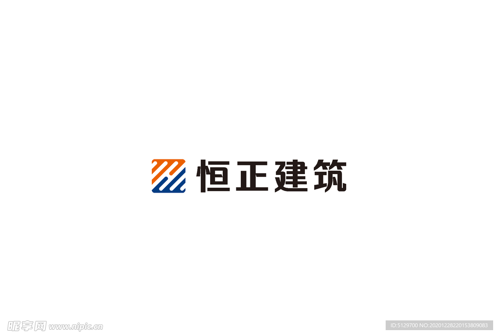 恒正建筑logo设计