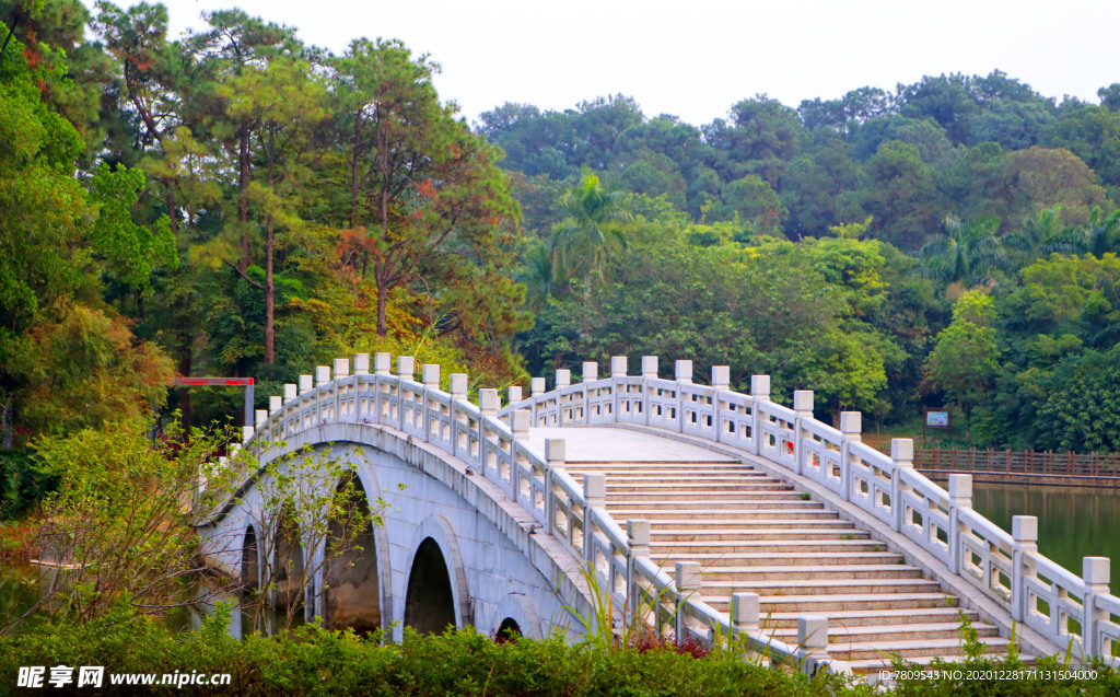 风景拱桥