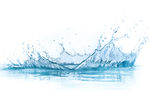 水花水纹水效果素材