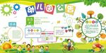 幼儿园公告宣传栏设计PSD源文