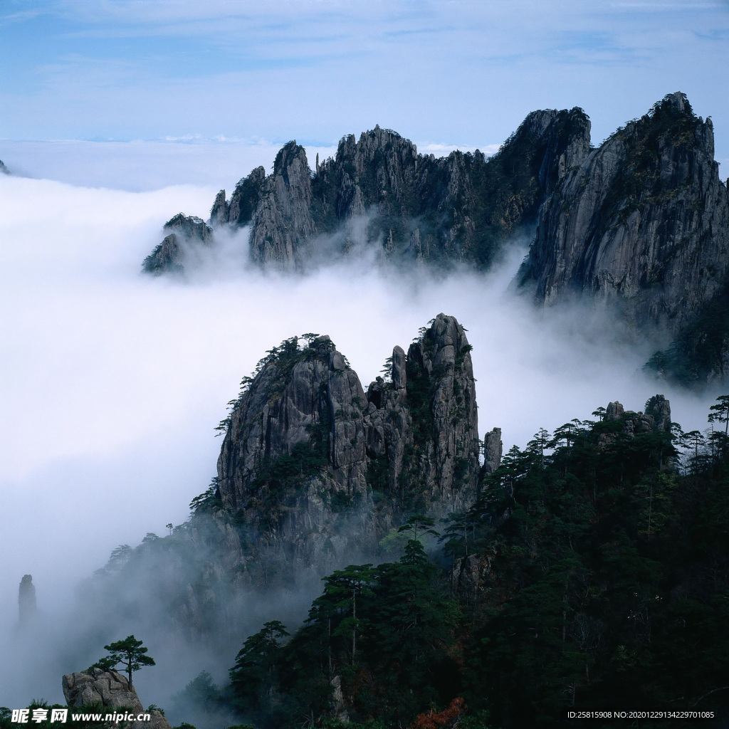 黄山云海