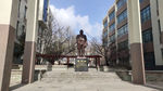 黄炎培塑像