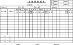 经费报销审核表