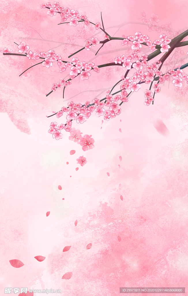 粉色桃花