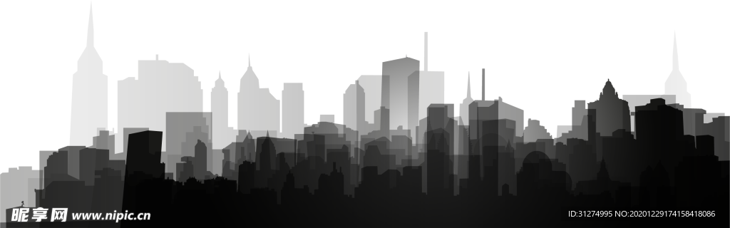 城市剪影