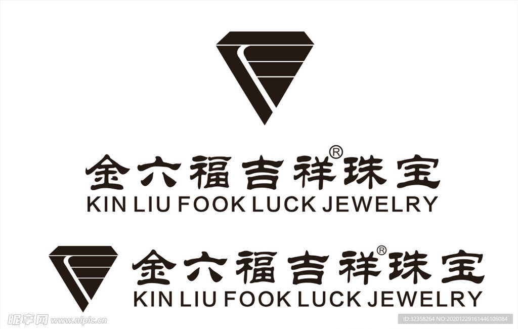 金六福吉祥珠宝logo图片