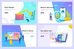 图片支付应用服务格式矢量图