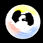 手绘彩色气泡