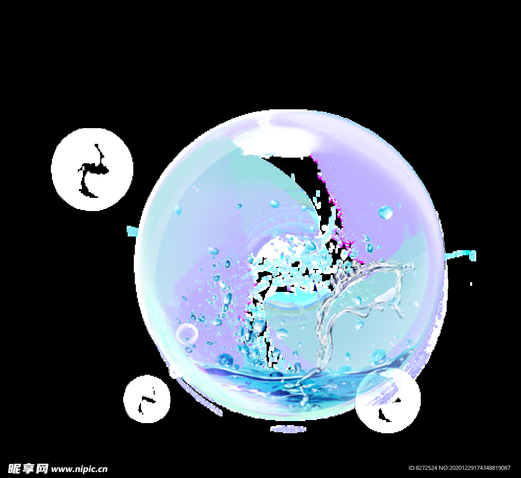 彩色气泡