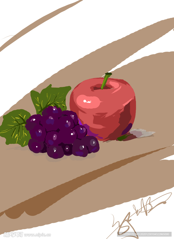 水果插画
