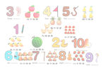 数字卡片1-10