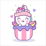 卡通独角兽