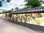 乡村国画文化墙墙绘