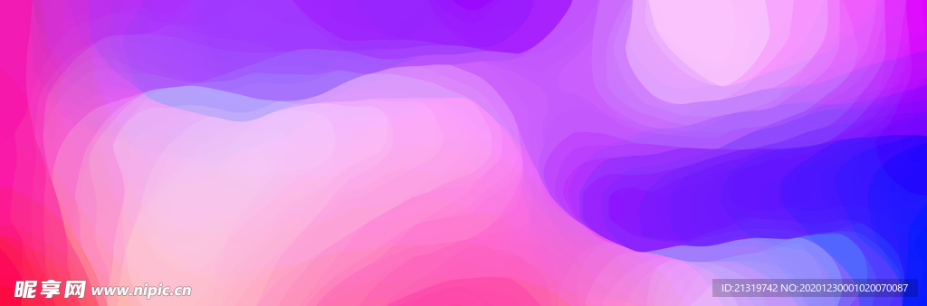 炫彩渐变电商banner