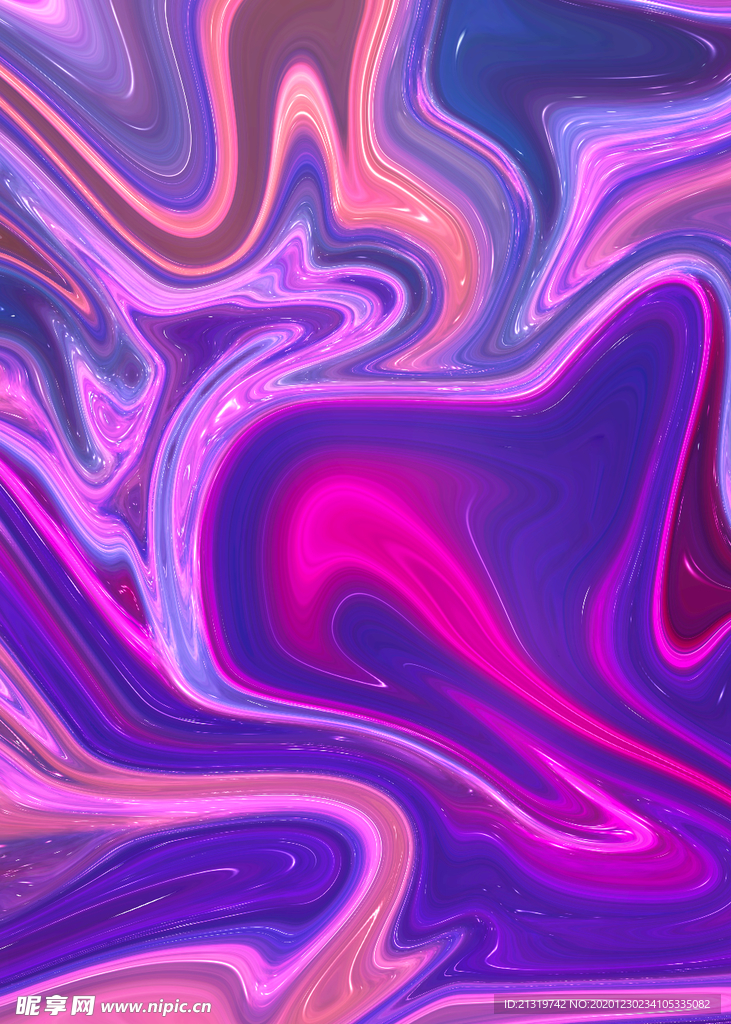 时尚炫丽油画背景