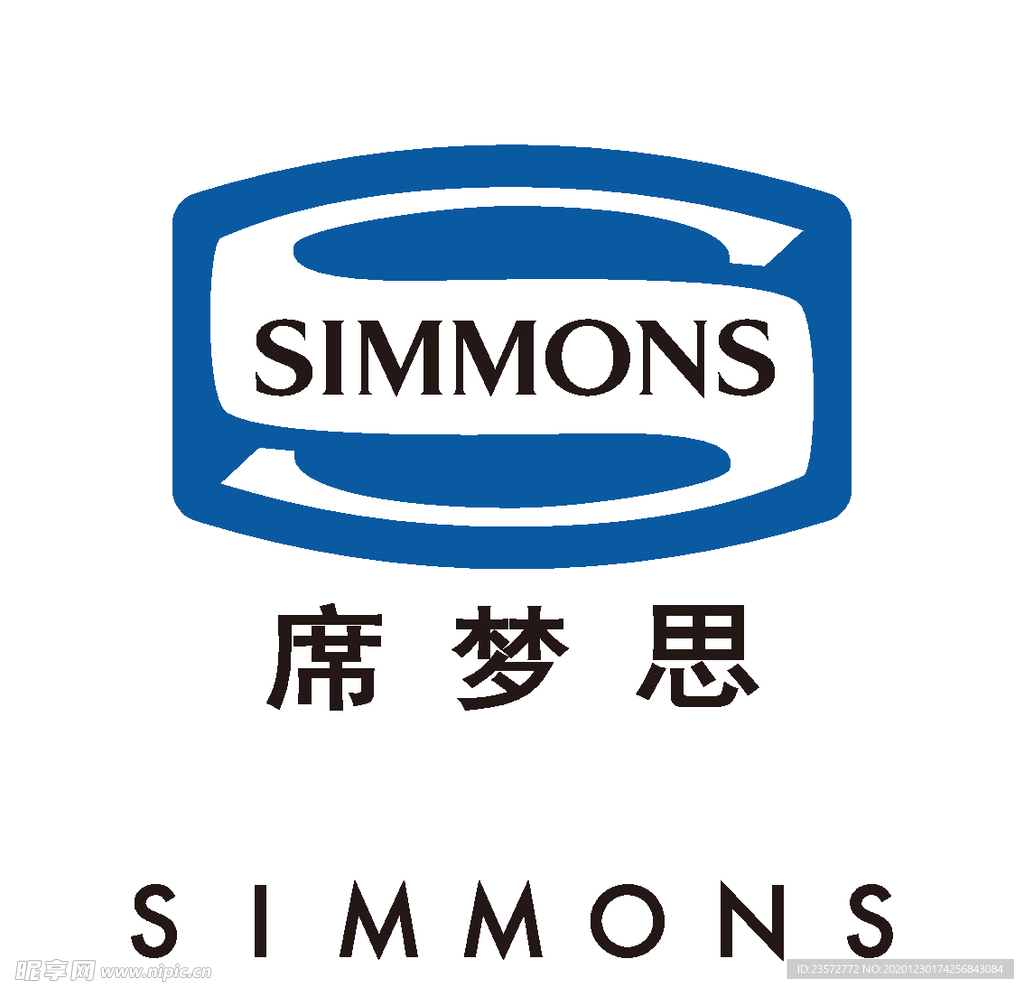 席梦思床垫logo